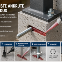 Keemilised ankrud – tugev lahendus rasketele kinnitustele